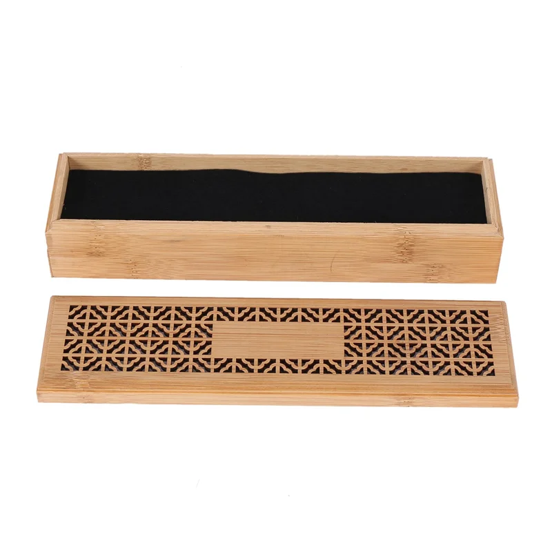 A008 3X Incense Burner Incense Stick Holder With Drawer Joss-Stick Box Hollow Aromatherapy Zen Lying Censer For Home Teahouse
