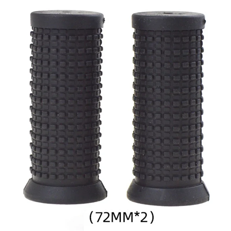 2pcs/set Universal Bike Bicycle Long/Short Handlebar Grips For Twisting Shifter MTB Parts Anti Slip Soft TPR Rubber