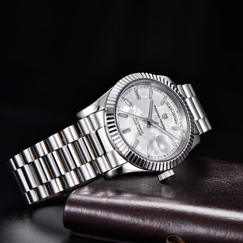 Pagani Design Dd36 2024 Nieuwe Heren 'Horloge Mechanische Automatische Ar Saffier St16 Topmerk Luxe Horloge Voor Mannen Bedrijf Waterdicht