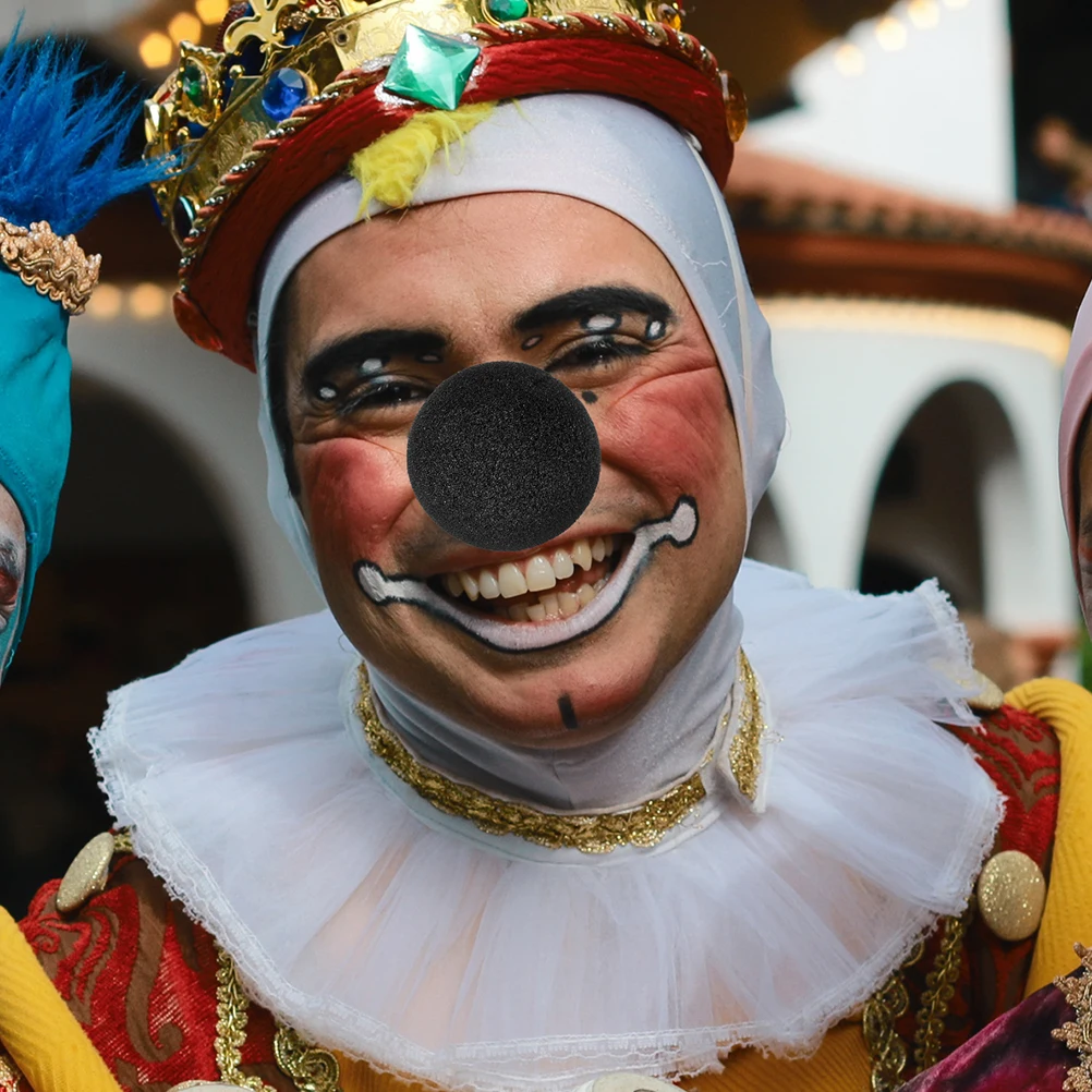 

20Pcs Cute Clown Nose Sponge Props for Halloween Carnival Stage Show Comfortable Wear Resists Deformation Long-Lasting Fun