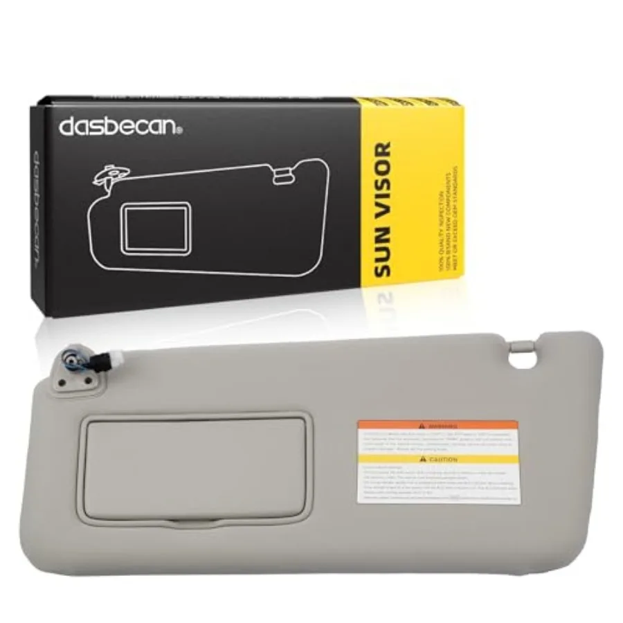 

Gray Left Driver Side Sun Visor Compatible with Infiniti QX56 2011 2012 2013 QX80 2014 2015 2016 Replaces# 96401-1LA3D 96401-1L