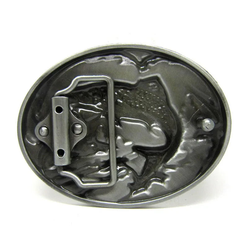 Cheapify Droppshing Animal Kylin Weever Bass Fishing Metal Alloy Belt Buckle For Men 40mm