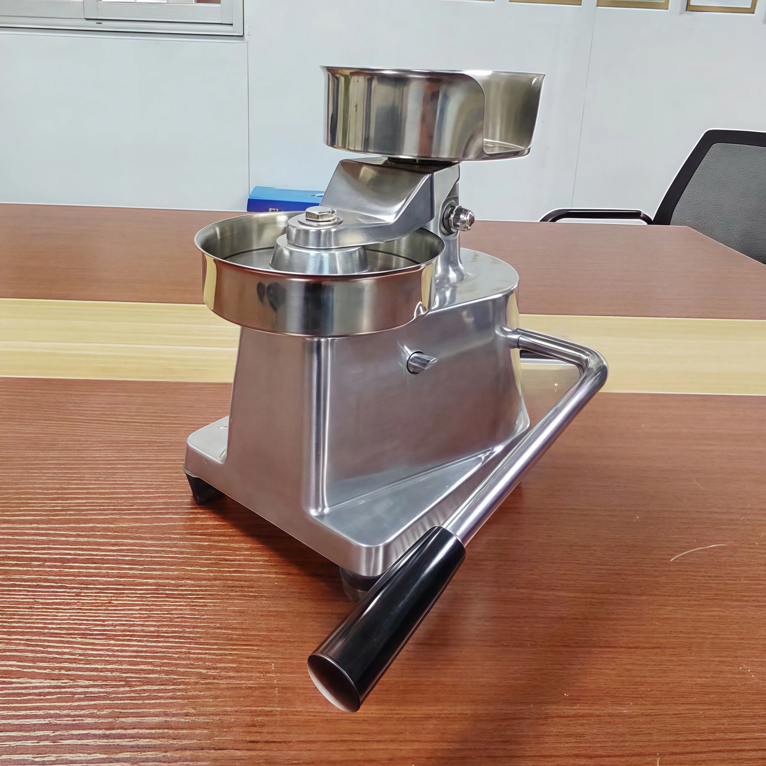 Manual Hamburger Patty Forming Machine Stainless Steel Burger Patty Maker Hamburger Patty Press for Snacks Shops 4
