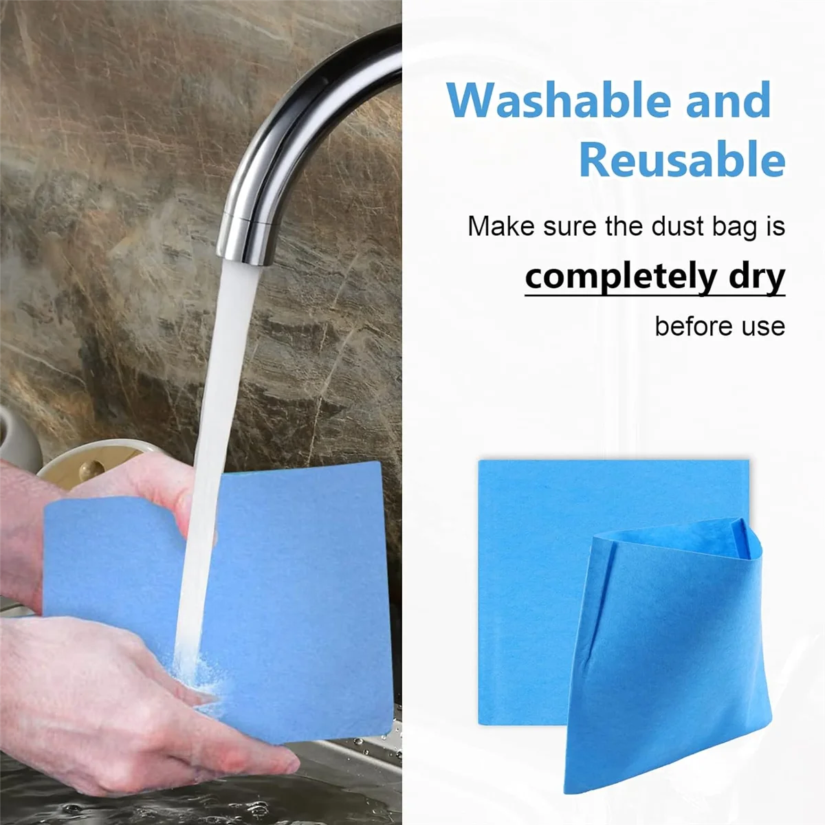 ถุงสุญญากาศ19-3100ถุงใช้ได้กับเครื่องดูดฝุ่นแบบเปียกแห้ง Stanley 5ถึง6แกลลอนเครื่องดูดฝุ่นแบบใช้แล้วทิ้งและนำกลับมาใช้ใหม่ได้