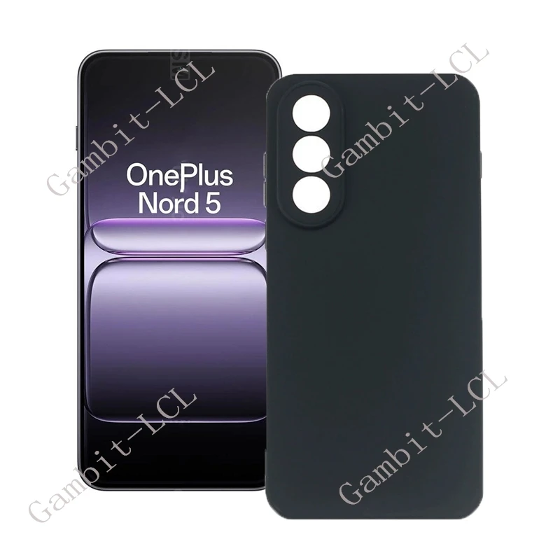 حافظة مضادة للسقوط لهاتف OnePlus Nord 5 Nord5 CPH2709 PLC110 غطاء خلفي أصلي مقاوم للصدمات من مادة البولي يوريثان الناعمة على OnePlus Ace 5 Ultra #2