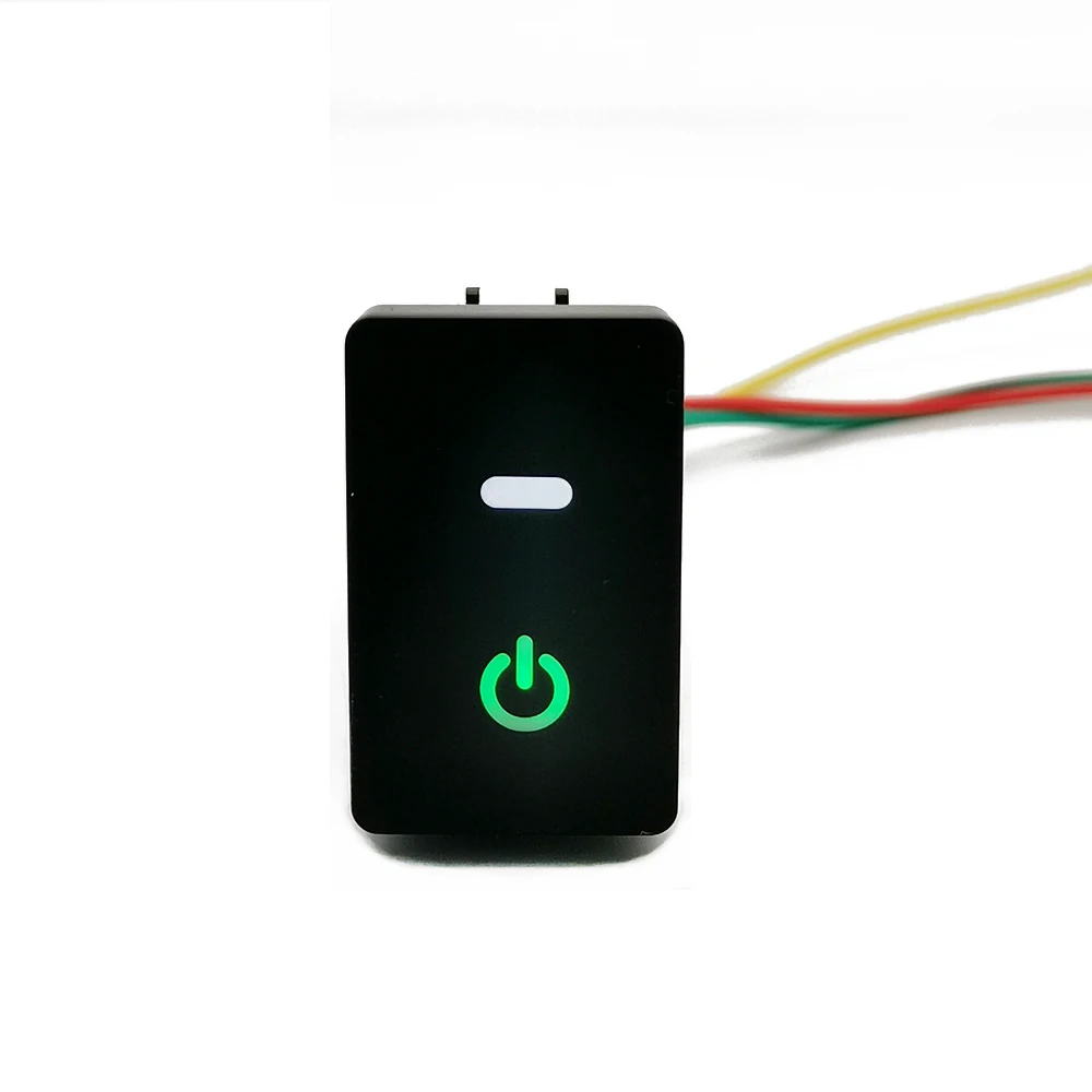 Green Light For Honda Civic 2016 2017 2018 2019 2020 2021 Car Power On Off Switch Button With Connection Wire