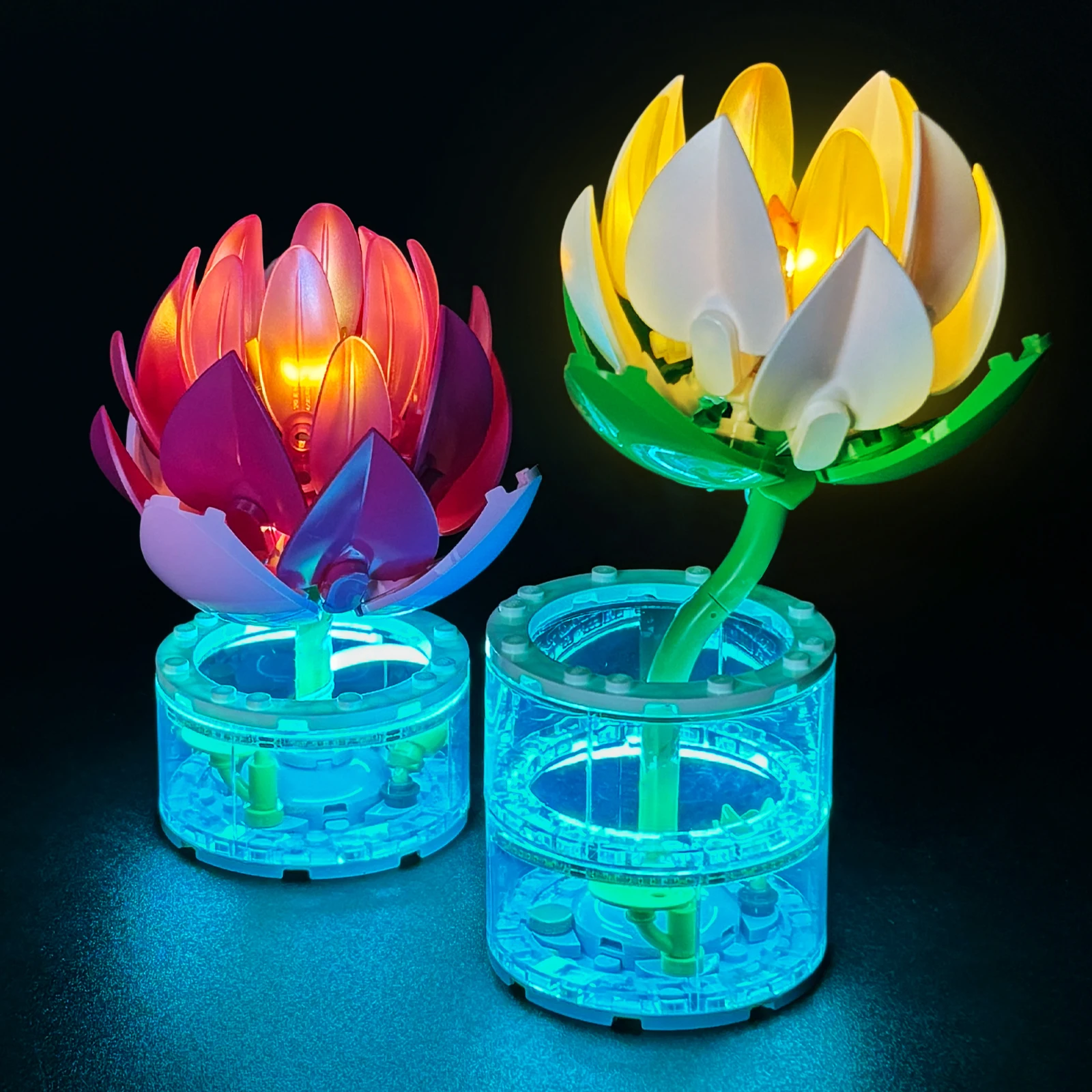Kit de iluminación LED LYBMTWF compatible con los bloques de construcción Lego 11511 Water Lilies (NO incluye los bloques de construcción)