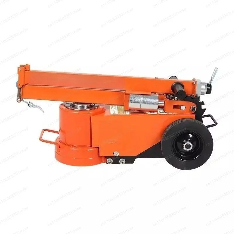 Horizontal Pneumatic Jack Hydraulic 50 Tons  Hydraulic Steam Repair Tire Pressure Truck Heavy-duty Jack