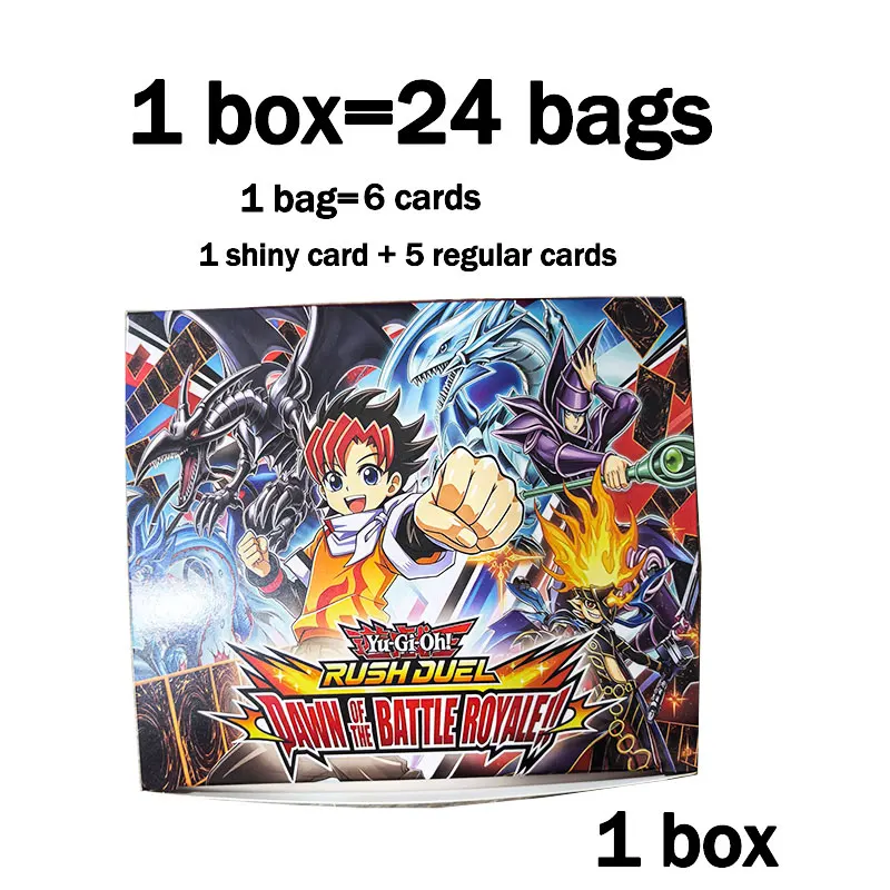 ##DIY Game Yugioh Rush Duel Card Dueling Collection Cards Toys shiny card 144pcs Flash Cards Yu Gi Oh New Monsters Dark Magician - view 3