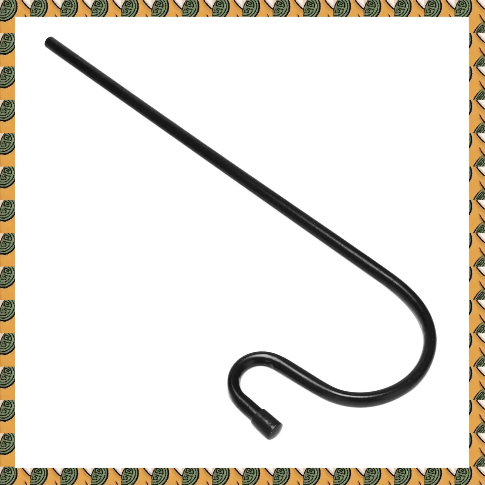 

A77I 2X крючки для овчарки, устойчивый к ржавчине садовый кол, уличная металлическая подставка для растений, вешалка для кормушки для птиц, столб 120X10x1 см