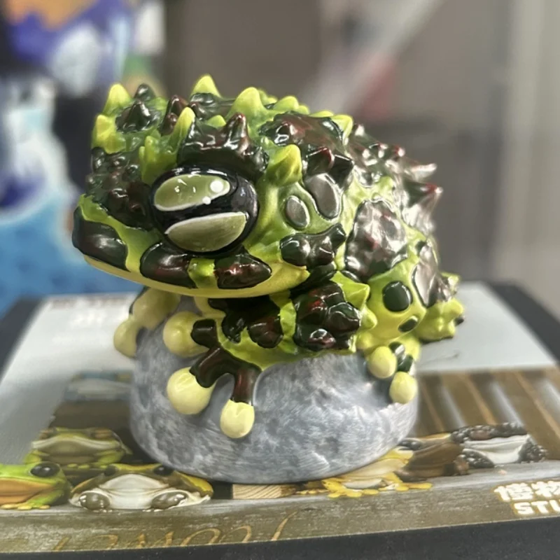 Op voorraad Kikkerplaneet Serie 3 - Kikker Encyclopedie Collectie Hyperrealistische Kikkerfiguren, Blind Box Hars Speelgoed met Reptielthema