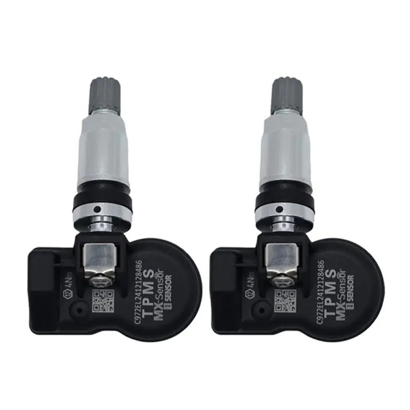 Autel TS408 TS508 ITS600 MX TPMS Tire Pressure Sensor 2Pcs Programmable 315MHZ+ 433Mhz 2 In 1 Universal Sensor Monitor