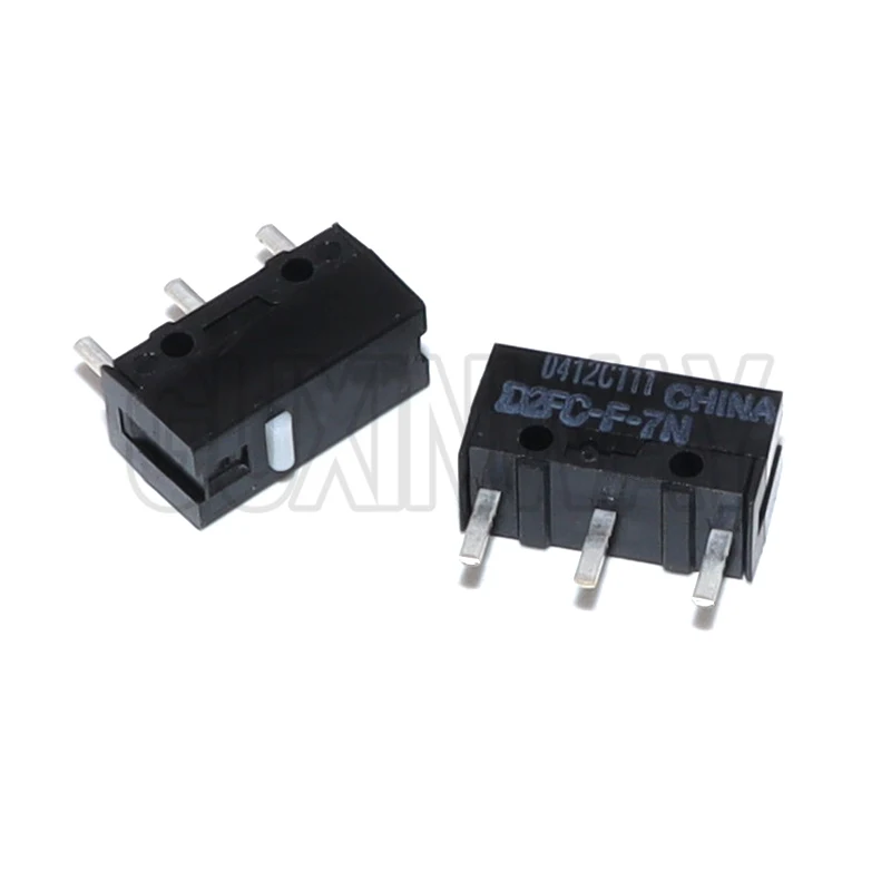 5 PCS D2FC-E-7N D2FC Novo Micro Interruptor de Mouse Autêntico D2FC-F-7N Botão de Mouse Fretting