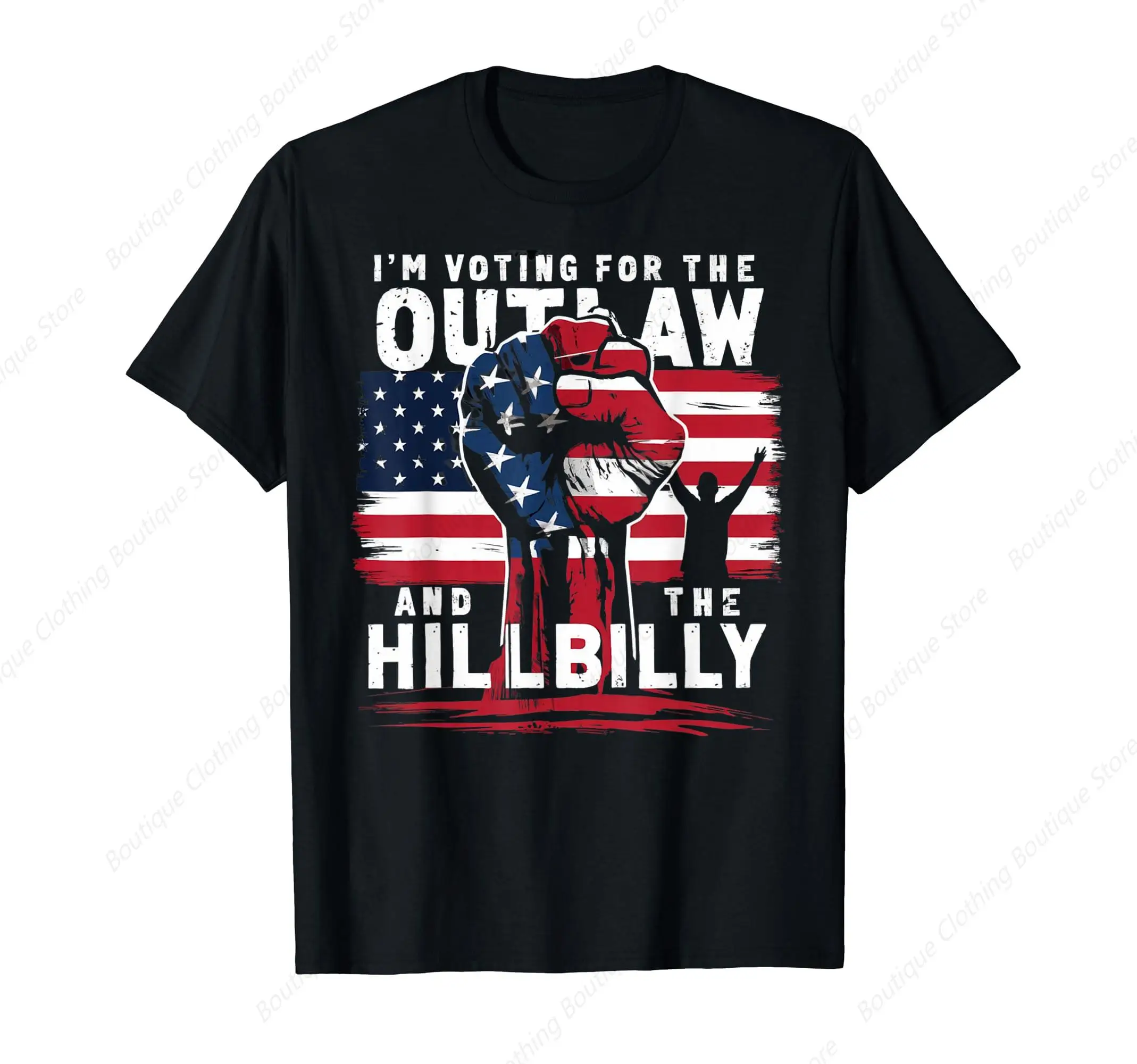 I'm Voting for The Outlaw and The Hillbilly T-Shirt