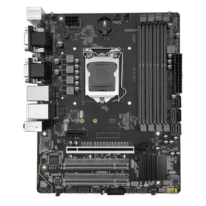 Machinist-H97M Pro LGA 1150 Motherboard, M-ATX-Unterstützung, RAM DDR3, Intel Core I3, I5, I7, E3, CPU, SATA 3.0, USB 3.0, NVME, NGFF, M.2 8 Hauptverkaufsplatten DDR3 mit Prozessor i5 - №7