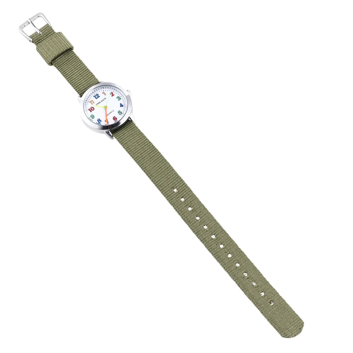 Creative Cartoon Watch Durable Wristwatch Nylon Strap Cool Funny Design Birthday Christmas School Gift Cartoon Watch