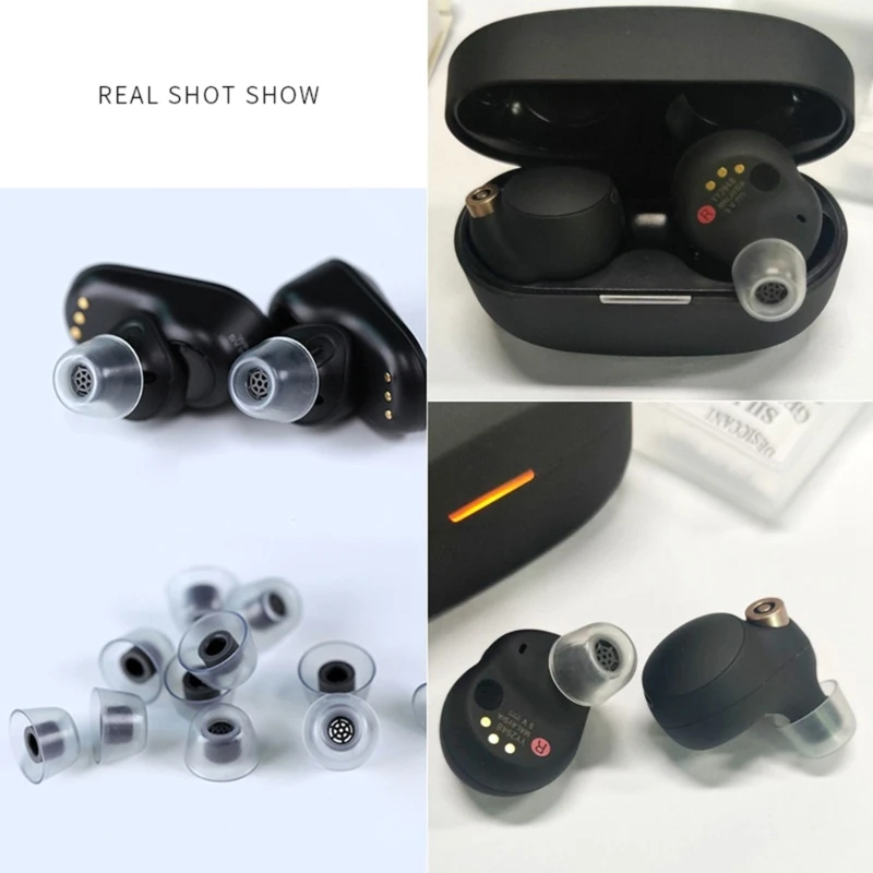 Para WF-1000XM4 WF-1000XM3 espuma de memória earbud dicas redução de ruído eartips 2pcs