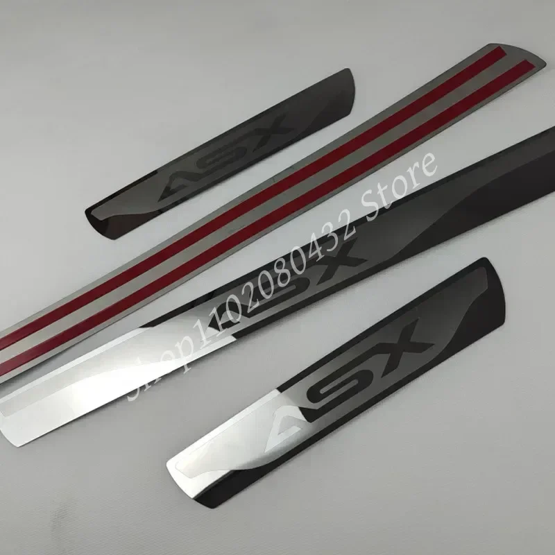 

Аксессуары для Mitsubishi ASX, защитная накладка на порог, автомобильная наклейка, защитная накладка на порог педали 2017, 2016, 2020, 2021, 2021