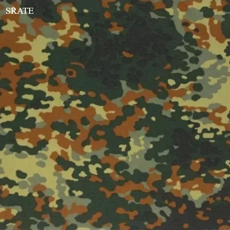 

German-style Camouflage Fabrics Breathable and Wear-resistant Work Pants Polyester-cotton Shirts Wear-resistant Sewing Tactical