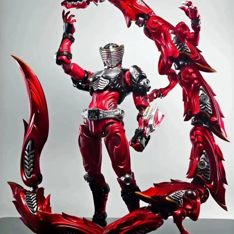 

Dark Kamen Rider Ryuki Ryuga Joint Movable Figure 15cm Pvc Anime Action Figures With Dragon Mecha Robot Model Toys For Boys Gift