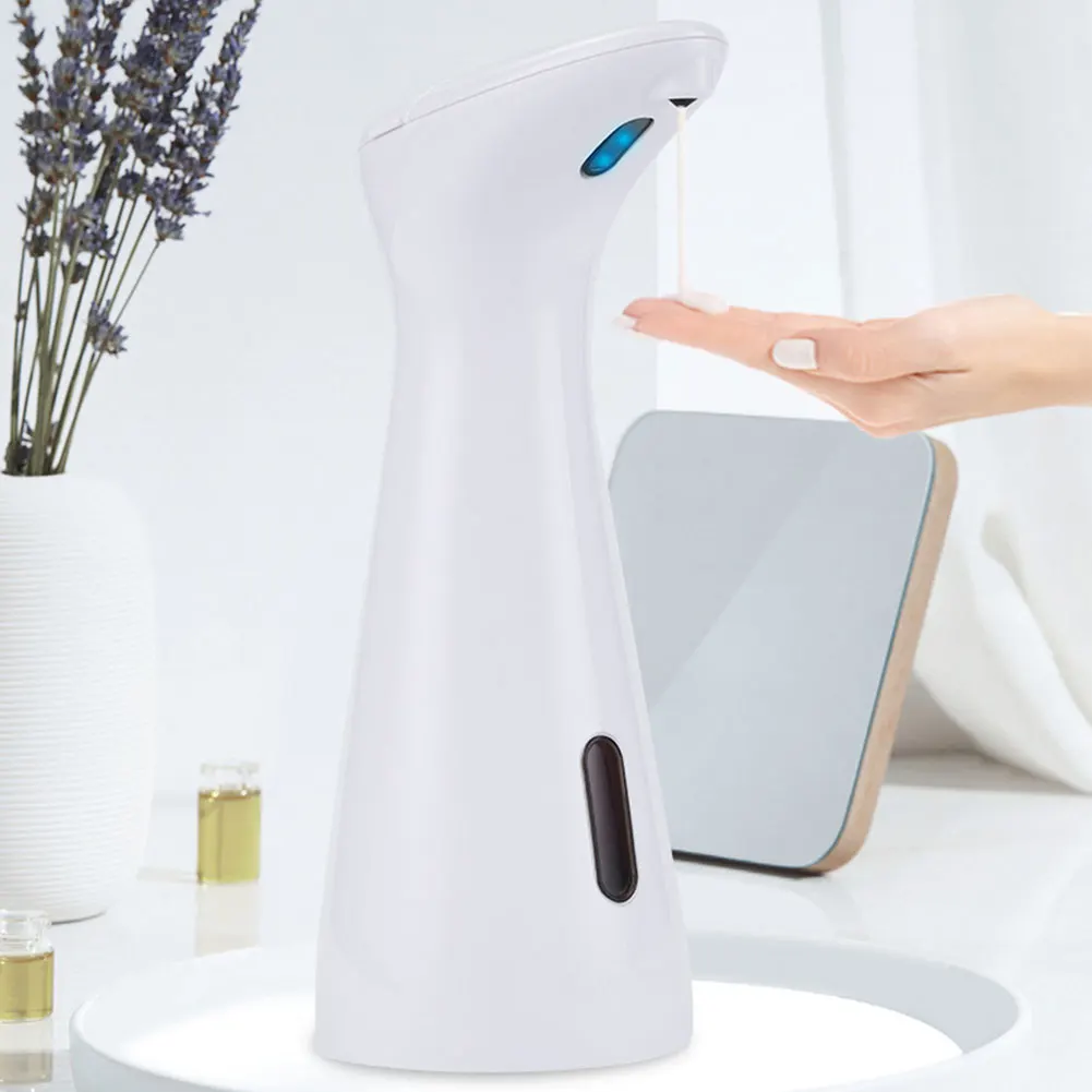 Automatic Hand Sanitizer Dispenser Battery Operated 200ML Dish Soap Dispenser Touchless PX6 Waterproof for Home Hotel Restaurant