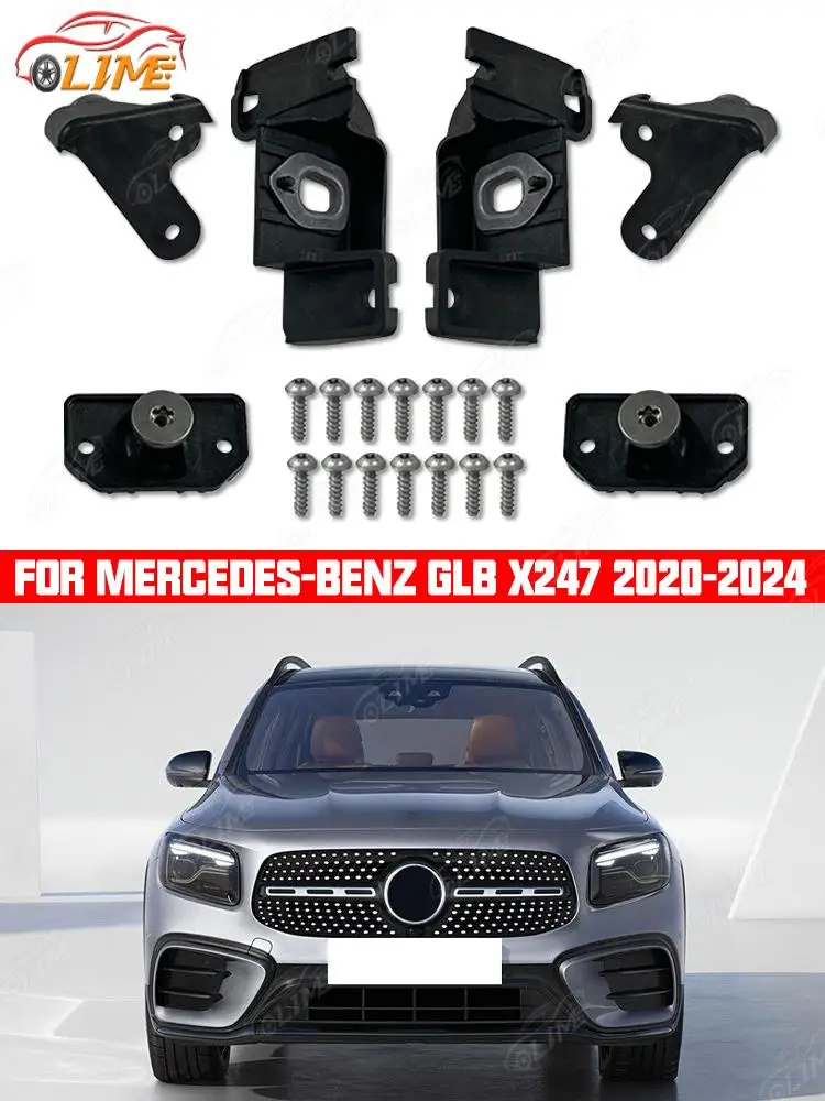 

Комплект для ремонта автомобиля, кронштейн 2478200303L 2478200403R4, кронштейн для фар, винт для фар, подходит для Mercedes-Benz GLB X247 2020-2024