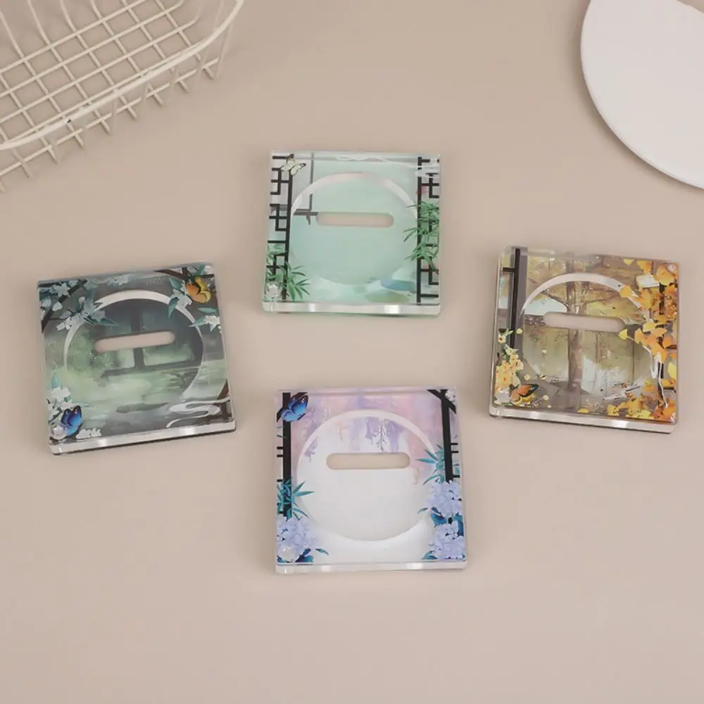 

Colorful Badge Display Ornament Transparent Ancient Style Badge Display Brick Useful Creative Badge Display Stand