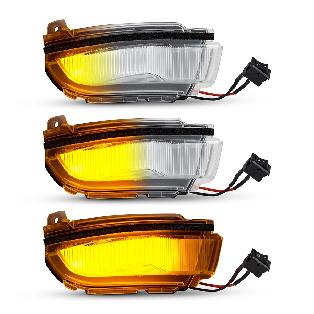 Dynamic/Normal Flash LED Side Mirror Indicator Light +DRL for Toyota Tank custom Rise Roomy Custom DAIHATSU Thor Custom Rocky