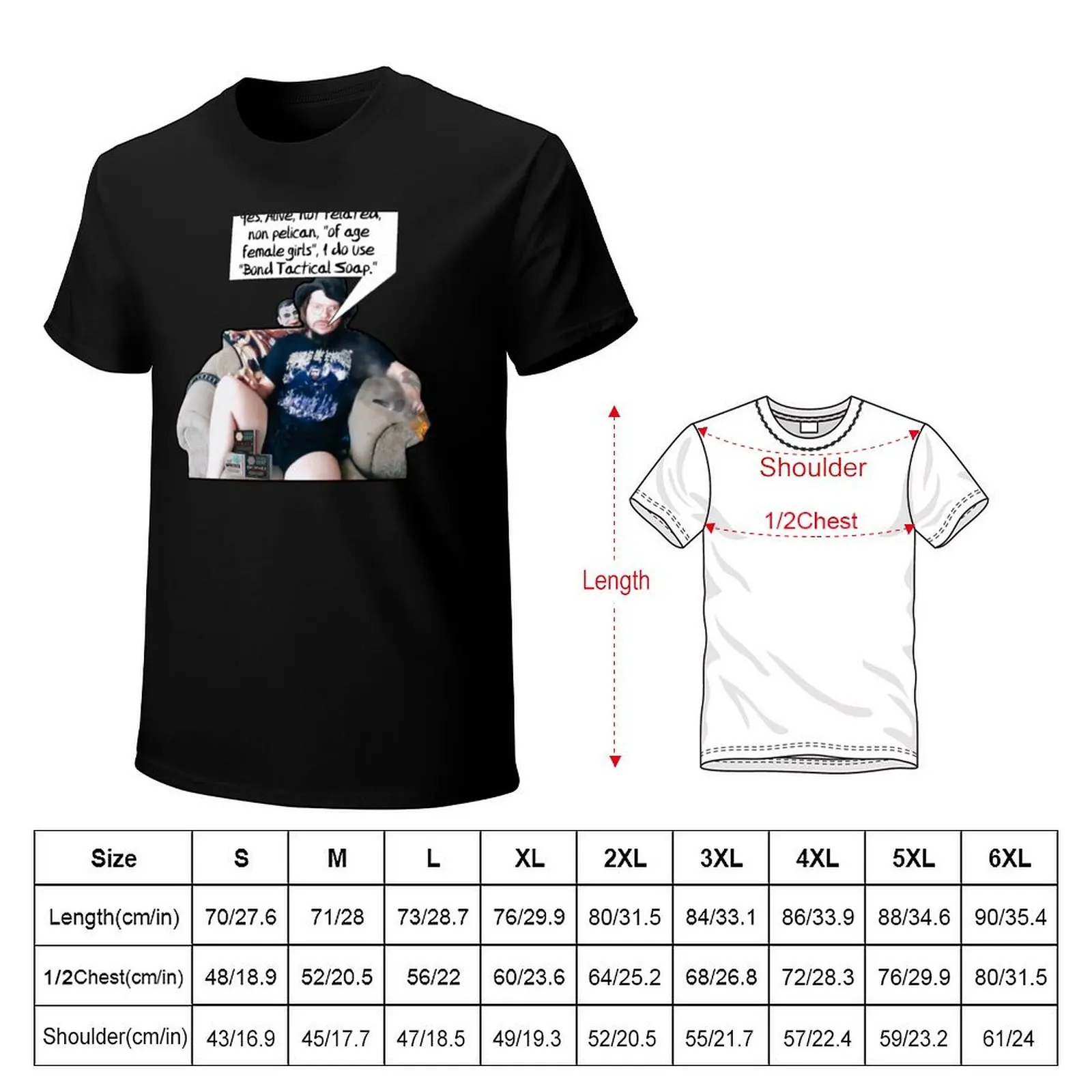 It really works! T-Shirt Non-Shrink Basic Cotton T-Shirt