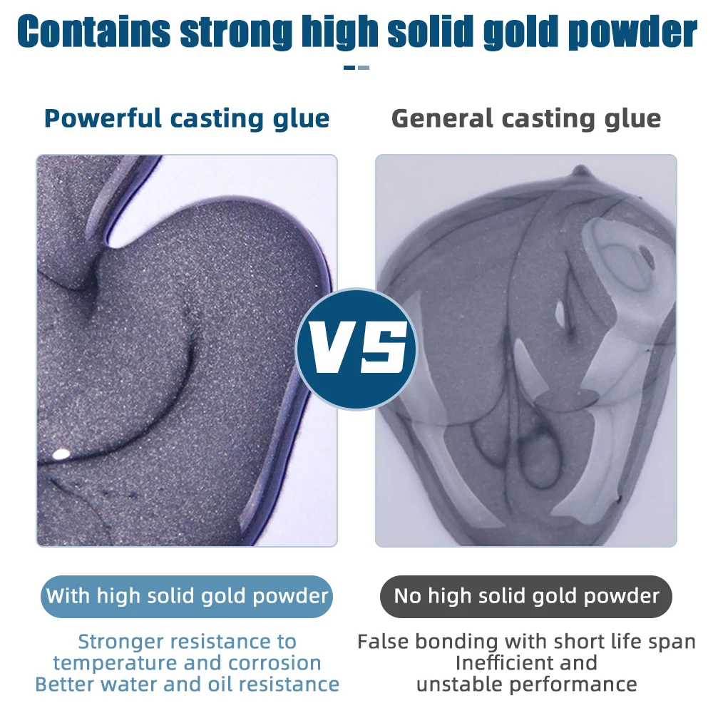 لحام التماس معدن إصلاح وكيل قوي صب Ab الغراء البثق المعادن إصلاح لاصق الصناعية عالية القوة الترابط تسرب