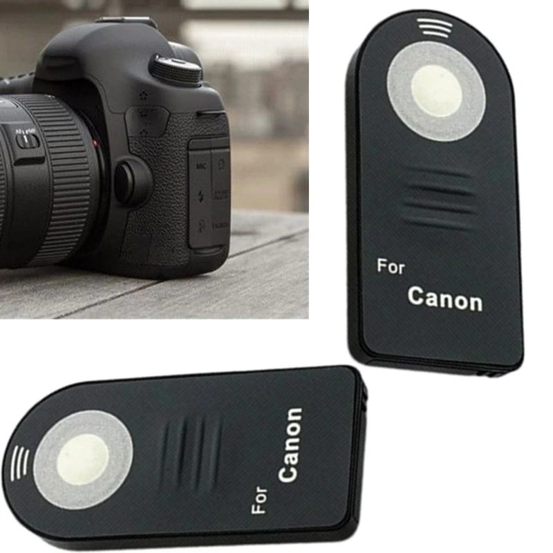 RC-6 Wireless Remote Control Shutter Release For Canon 7D 6D 5D Mark II III 450D 500D 550D 600D 650D 700 QXNF