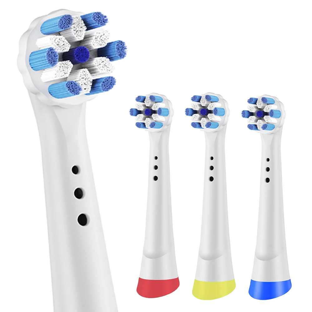 4 8 12 Pack Compatible with Oral B iO 2/3/4/5/6/7/8/9/10 Electric Toothbrush Replacement Brush Heads, Toothbrushes Head Refills
