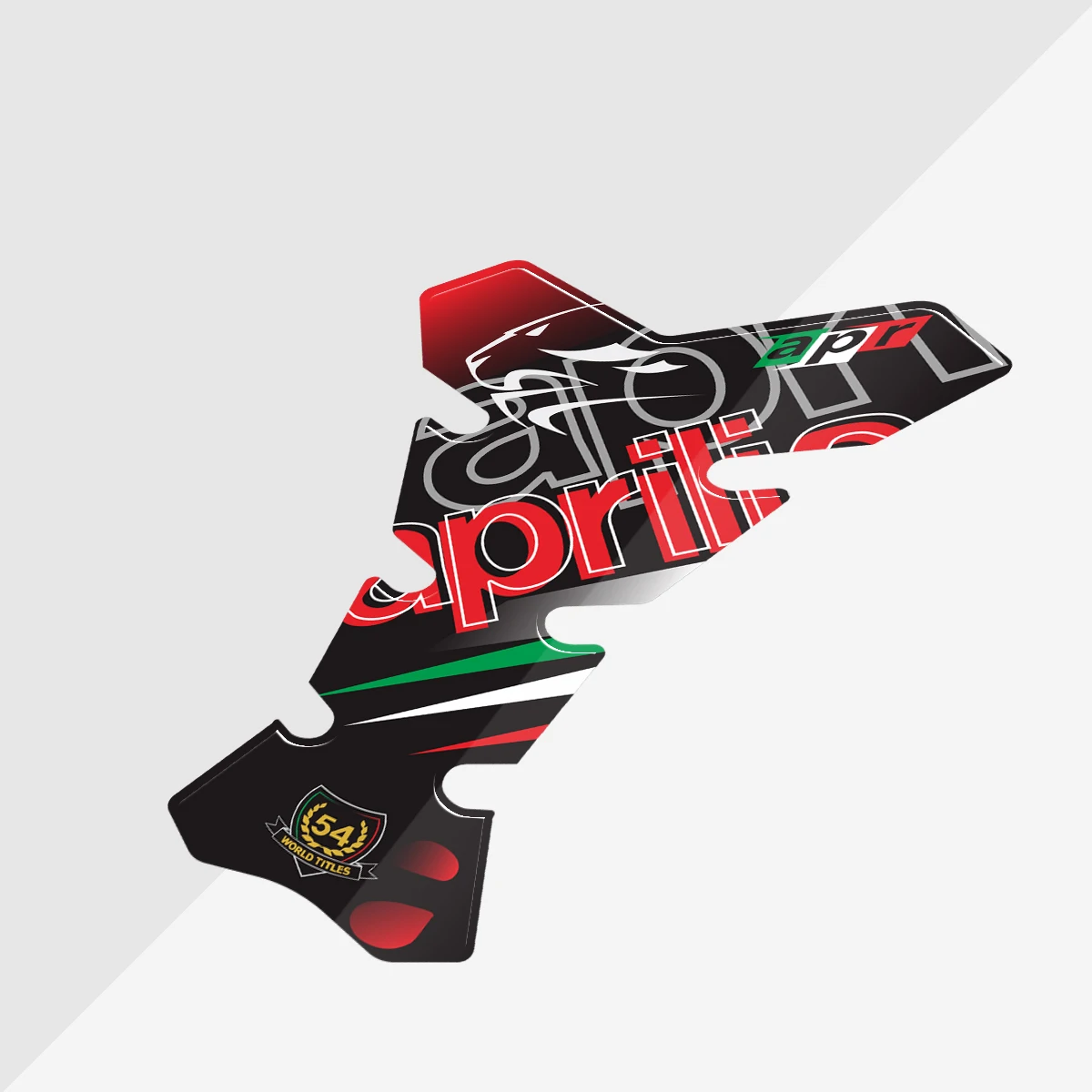 Stiker tangki bahan bakar APRILIA GPR150 GPR250R RS660 V4 RSV4 stiker 3D Gel stiker bantalan tangki bahan bakar