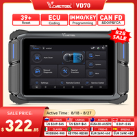 VDIAGTOOL VD70 All System Diagnostic Tools Automotive Scanner ECU Coding Bidirectional Key Programming OBD2 36+Service Upgraded