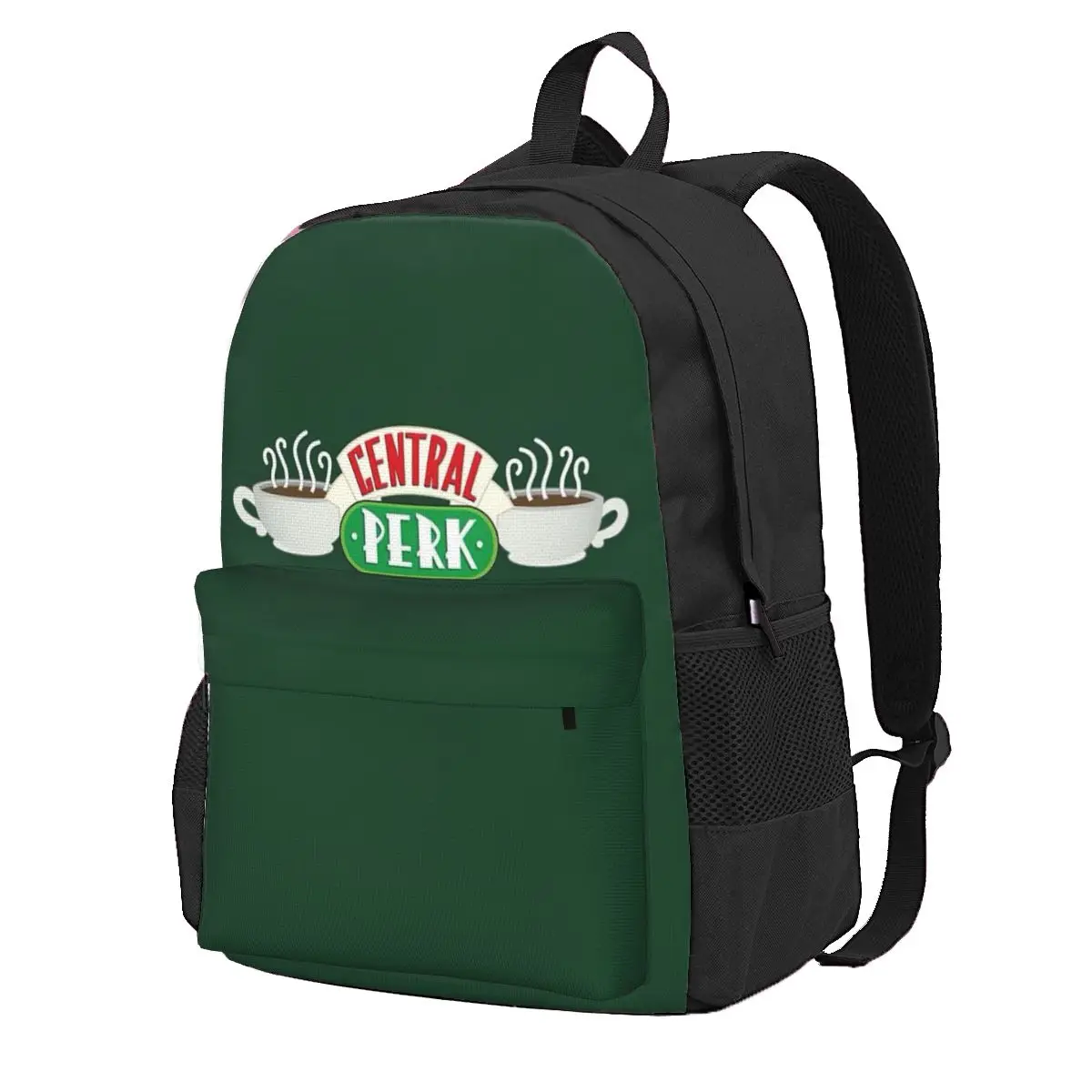 

Central Perk Friends TV Show Student Backpack School Bag Hiking Travel Daypack for Men Women Fashion Bookbag Shoulder Bags