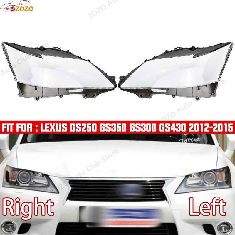 

Подходит для Lexus GS250 GS350 GS300 GS430 2012 2013 2014 2015, крышка фар автомобиля, абажур, автозапчасти, аксессуары