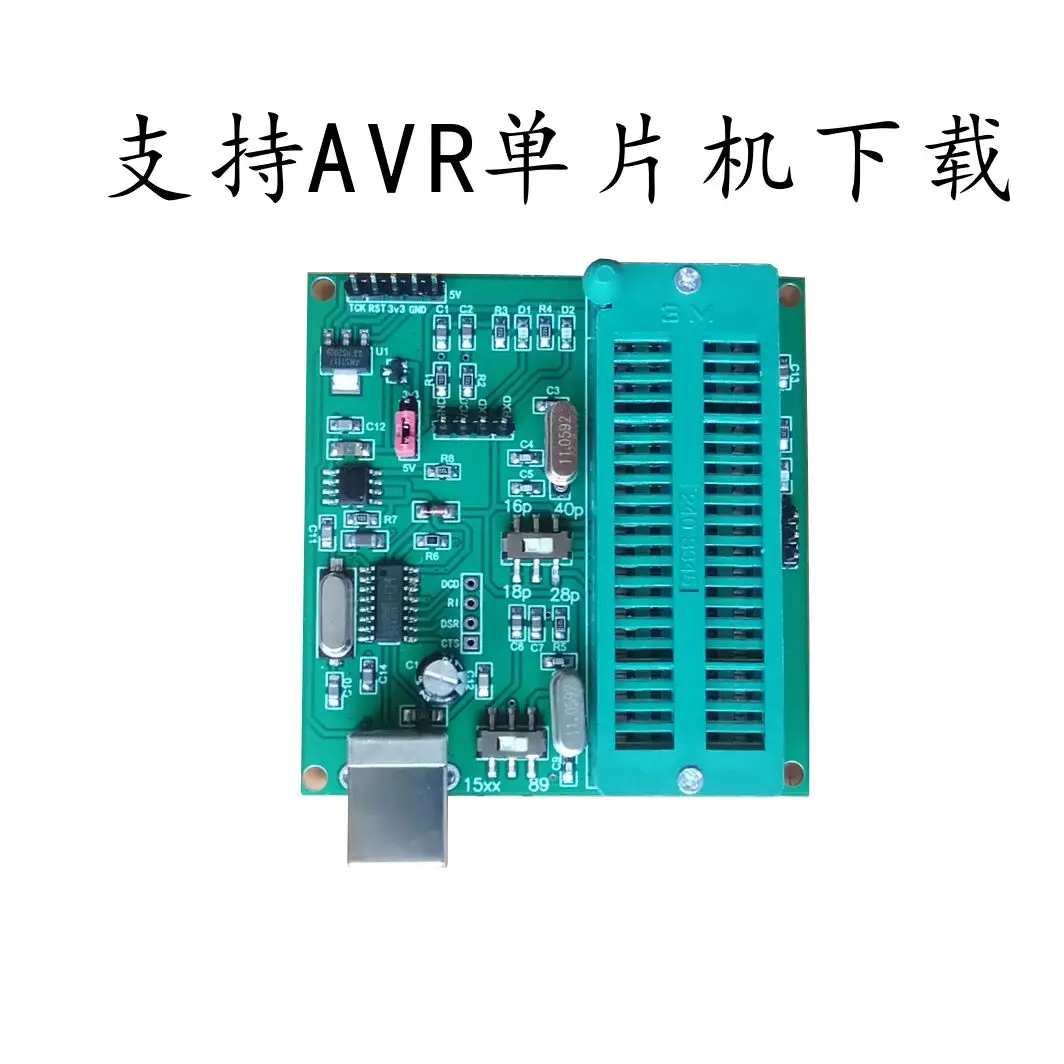 Imagem -04 - Microcomputador Programmer Program Burner Stc Single Chip Isp Downloader Usb para Ttl Chip