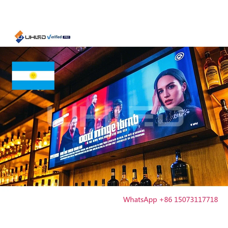 

High Resolution Indoor P2.5MM LED Video Wall Full-Color Commercial Advertising Display Indoor LED Wall for Business