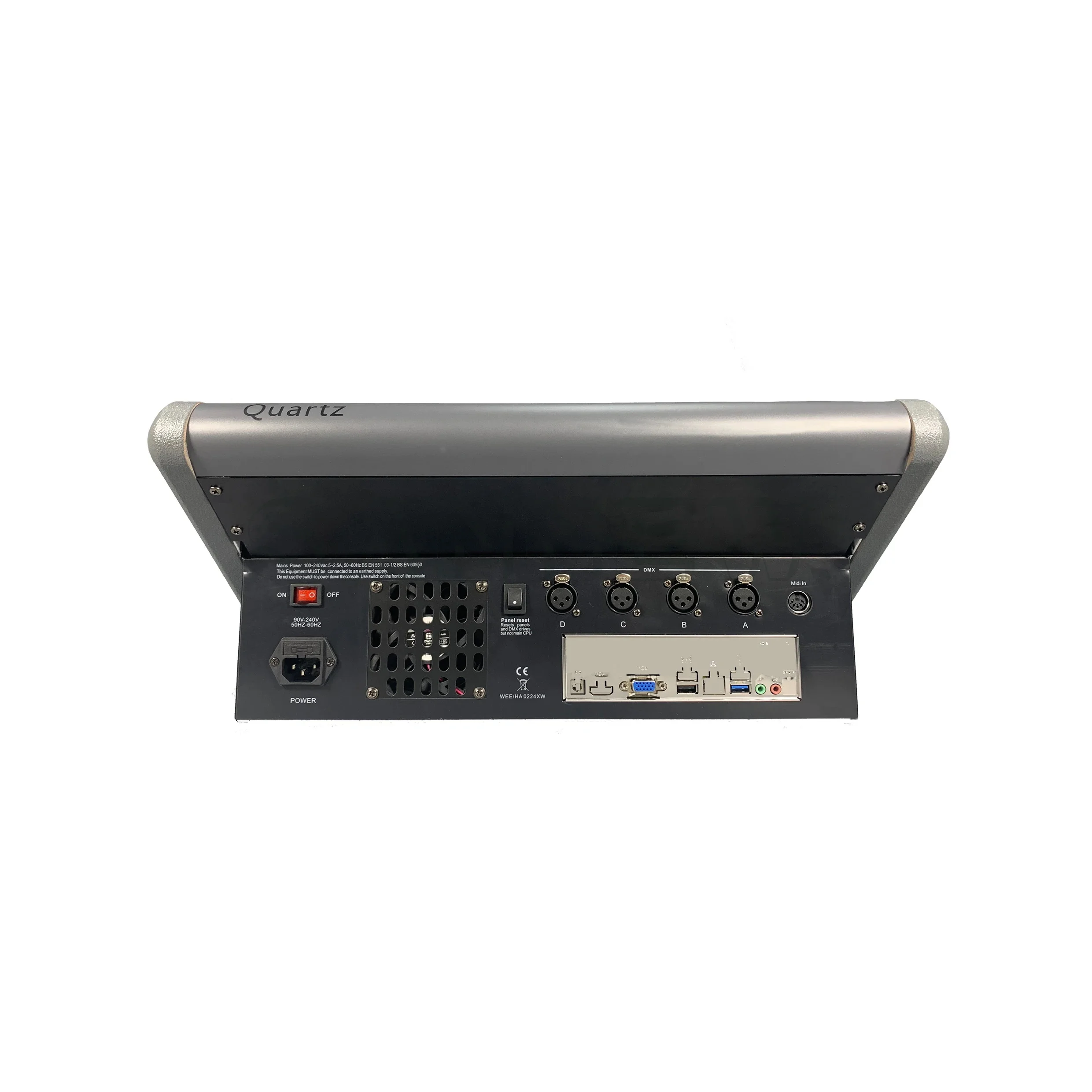 Titan V11 Lighting Console Compatible Quartz Tiger Touch Quartz Dmx Dj Controller with Flight Case