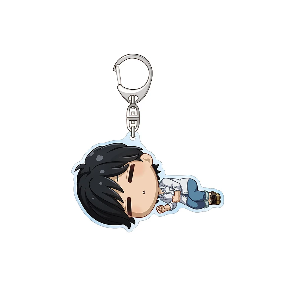 الموز الأسماك الرماد الوشق Okumura Eiji Ibe shunichi ماكس لوبو غريفين كالينري جيسيكا لاندي سلسلة مفاتيح مصنوعة من الأكريليك حقيبة قلادة الهدايا #4