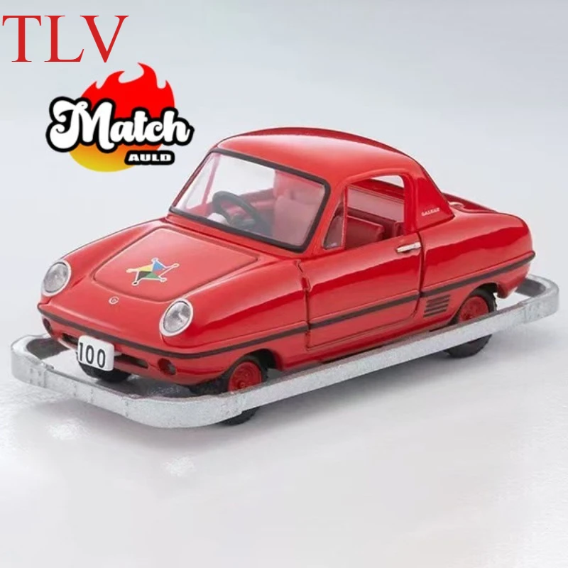 TLV 1:64 Tomytec Children's Kingdom Datsun Baby Car Alloy Simulation Car Collectible Decoration Item Boys' Toy