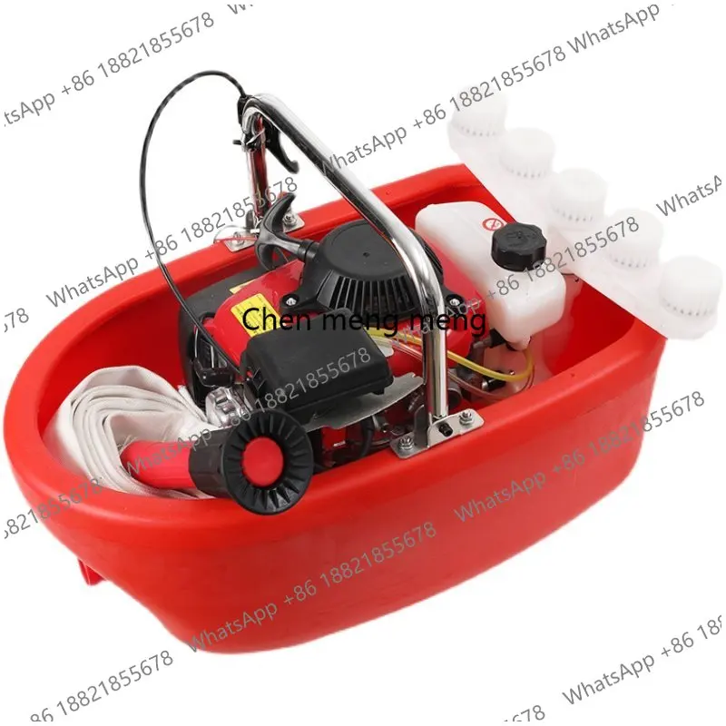 

Boat pump sprinkler irrigation machine Agricultural floating irrigation High lift boat floating pump