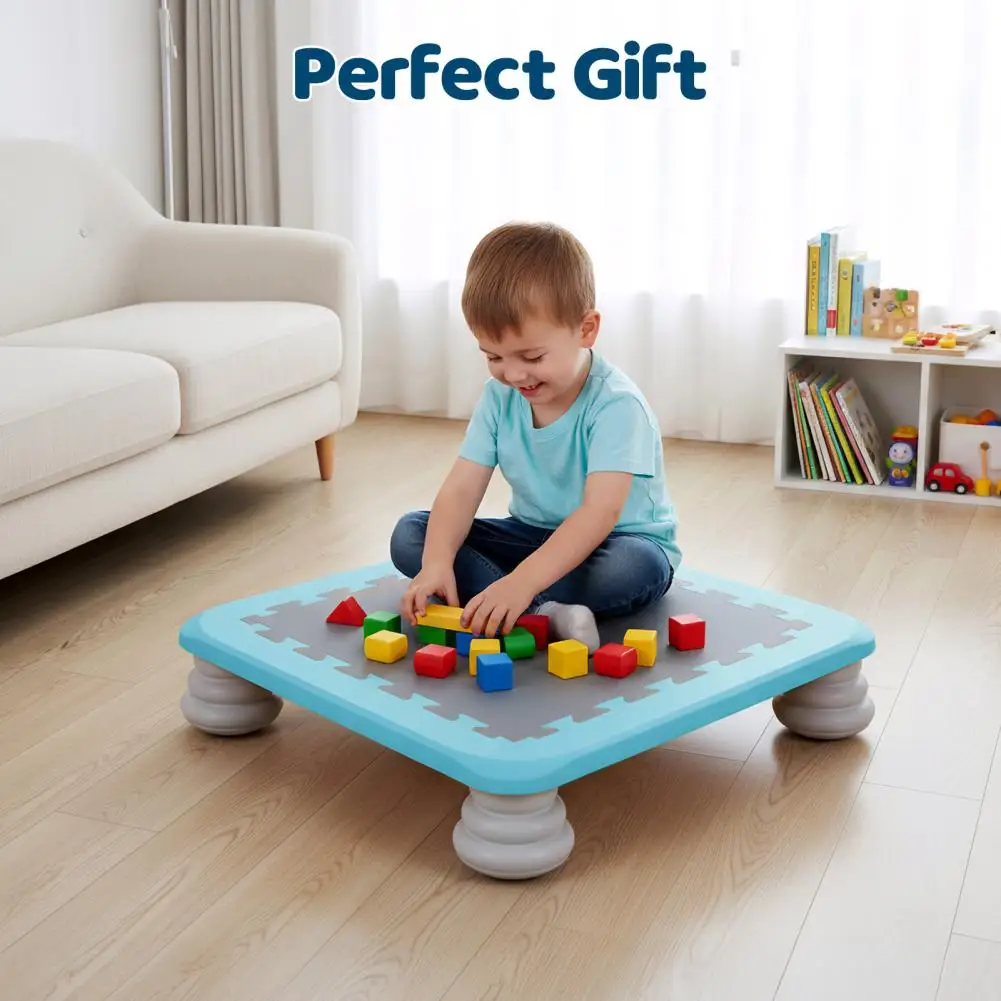 Non-Slip Kids Mini Trampoline Rebounder, Balance Bounce Sensory Toy 200lbs Max Load, Jumping Gift for 3-12 Years Old Boys Girls