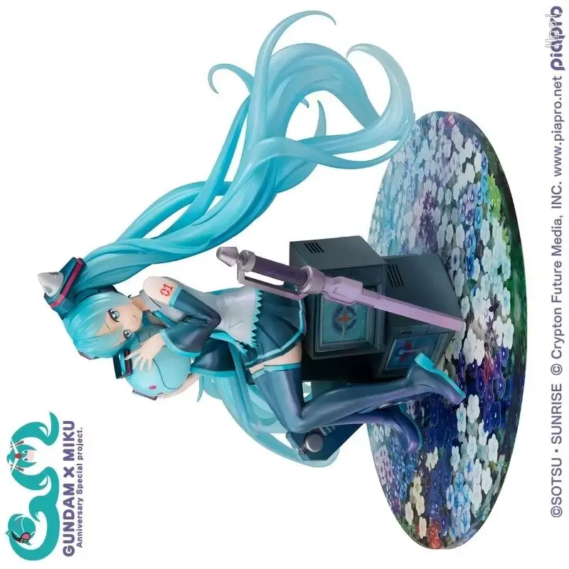 September 2026 Pre-sale Original MegaHouse Lucrea Kidou Senshi Gundam 00 Hatsune Miku Model Collection Figure