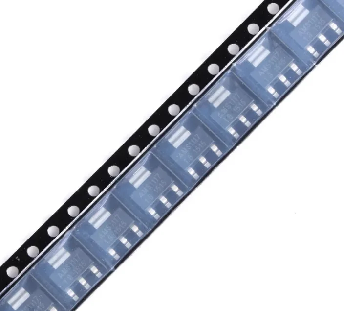100pcs AMS1117-3.3V LM1117 1117 3.3V 1A  AMS1117-5.0  5V  AMS1117-ADJ AMS1117-3.3V 1.2v 1.8v 2.5v 3.3V 5v ADJ Voltage Regulator