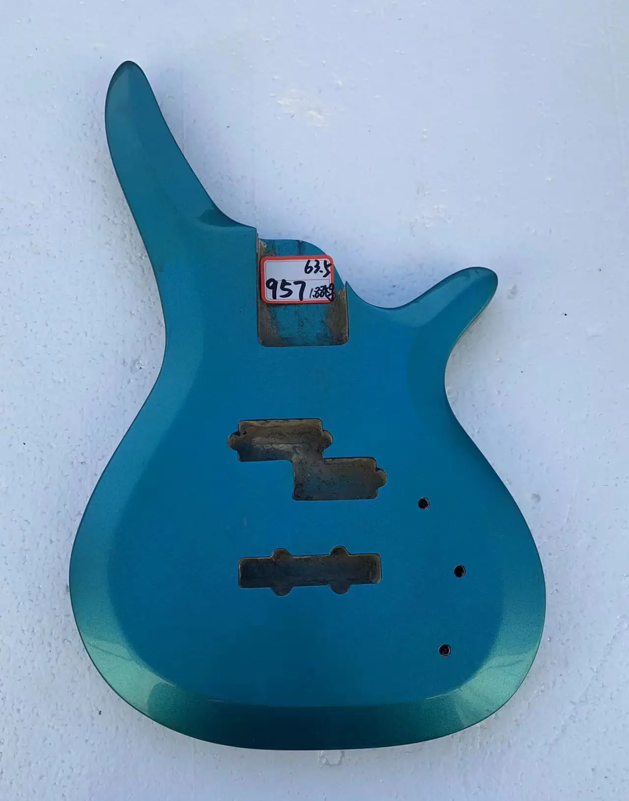 DIY Custom Electric Bass Guitar Guitarra Body in Stock Discount #957