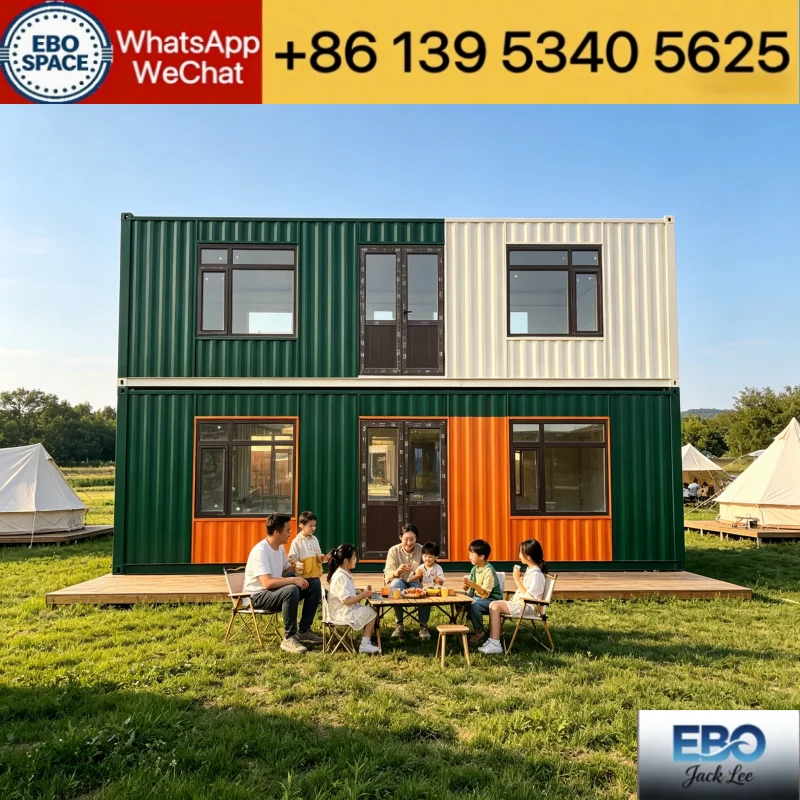 Expandable Foldable Prefab Container House Complete Kitchen Bathroom Modular Mobile Home For Farm Use
