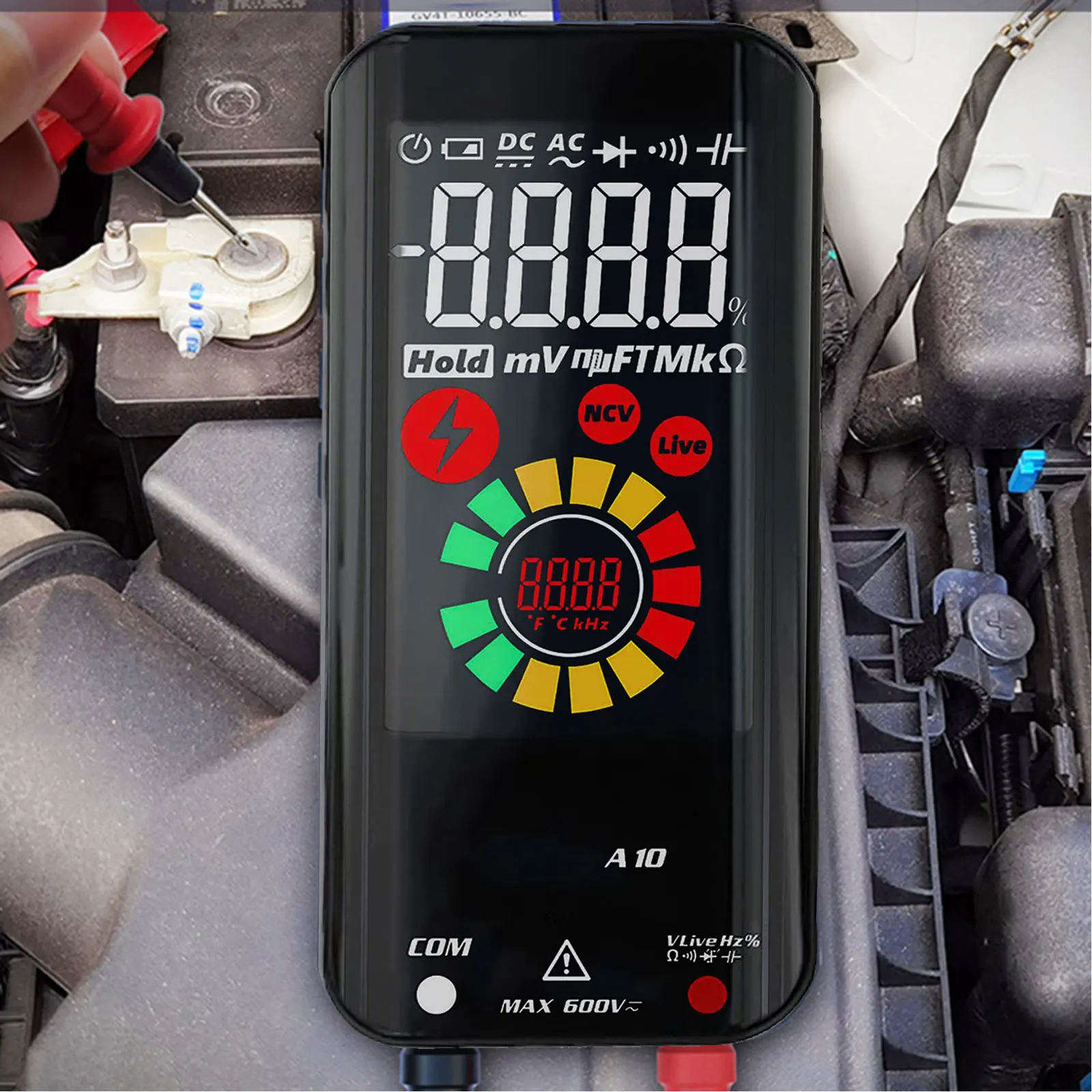 

Rechargeable A10 Digital Tester with Intuitive Operation Mode and Clear Readability in Various Lighting Conditions