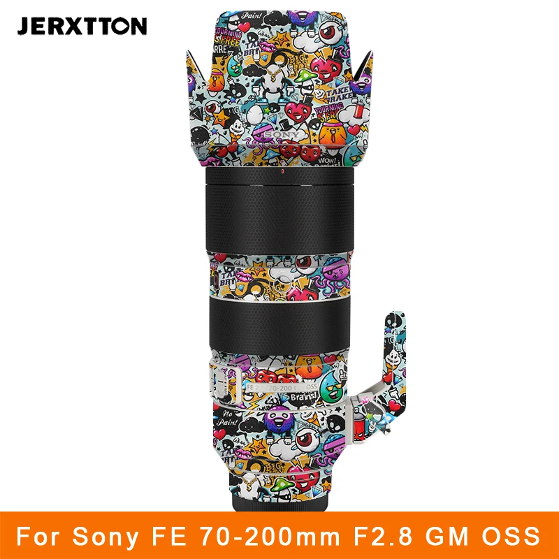 70 200 2.8 Camera Skin Wrap Lens Decals Protector Anti-scratch Coat Cover Sticker for Sony FE 70-200mm F2.8 GM OSS SEL70200G