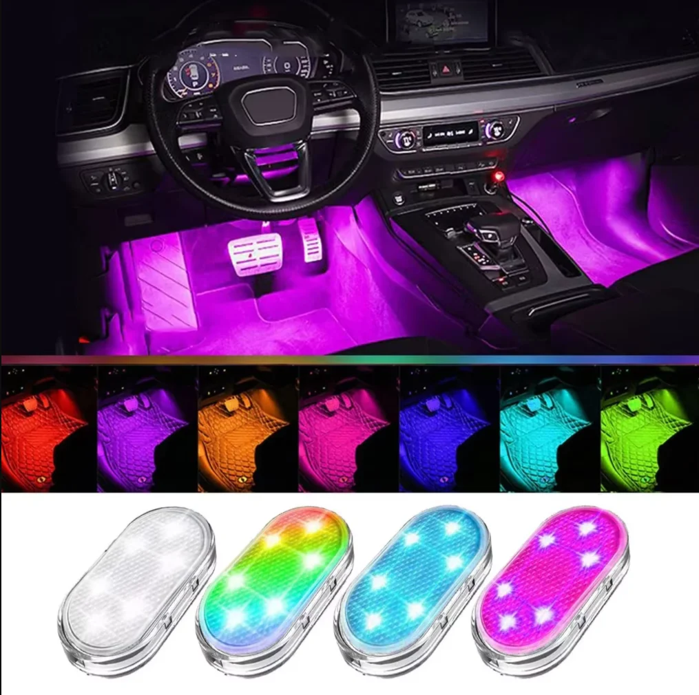 Lampu Led nirkabel untuk Inter - Car Interior Neon Light Usb ulasan dan harga